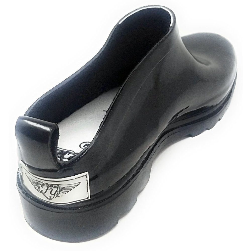 Women Rubber Booties Waterproof Rain Boots Mules / Garden Clogs - Picture 4 of 5